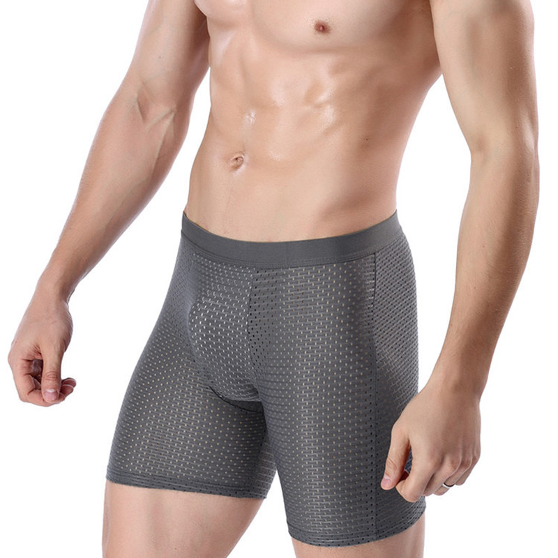 Multi Pack Underwear - 4 팩 남성 반바지 아이스 실크