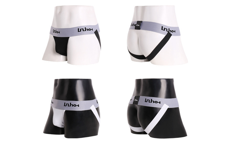 남성용 볼륨업 조크스트랩 코튼 리브드 게이즈 로우라이즈 - Jockstrap Athletic 리뷰 및 가격