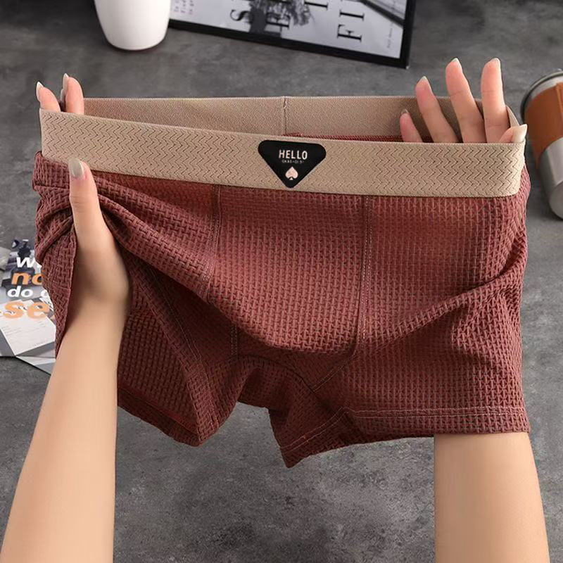 4pcs 남자 복서 반바지 얼음 실크 속옷 플러스 사이 - Multi Pack Underwear 리뷰 및 가격